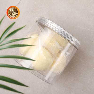 Disesuaikan Makanan Kelas Pet bening Plastik Jar Dengan Tutup 850ml