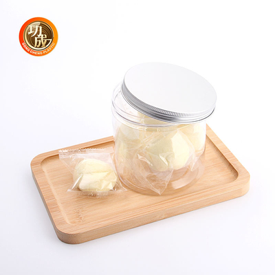 Disesuaikan Makanan Kelas Pet bening Plastik Jar Dengan Tutup 850ml