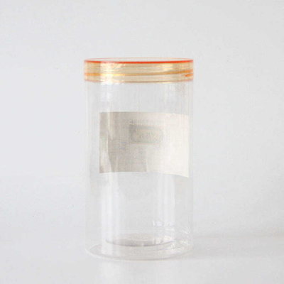 Custom Round Bottom Candy Cookie Jar Wide Mouth PET Plastik Jar