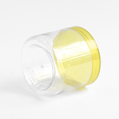 Kaliber 85 300ml Candy Cookie Jar Clear Food Grade Plastic Packaging Jar