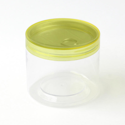 Kaliber 85 300ml Candy Cookie Jar Clear Food Grade Plastic Packaging Jar