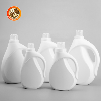 Kekuatan Pink PE Botol deterjen cuci Botol cairan cuci
