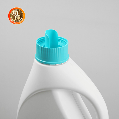 Proof kebocoran Daur Ulang PE Cairan Detergen Botol Kosong Dengan Cap Sekrup