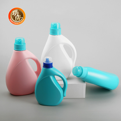 Proof kebocoran Daur Ulang PE Cairan Detergen Botol Kosong Dengan Cap Sekrup