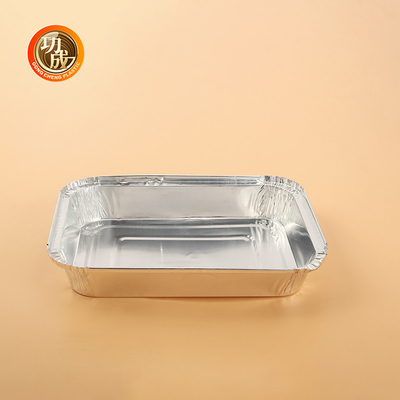 Custom Logo Printed Food Package Box Bentuk persegi panjang Silver Foil Cover By Sea/By Air/By Express