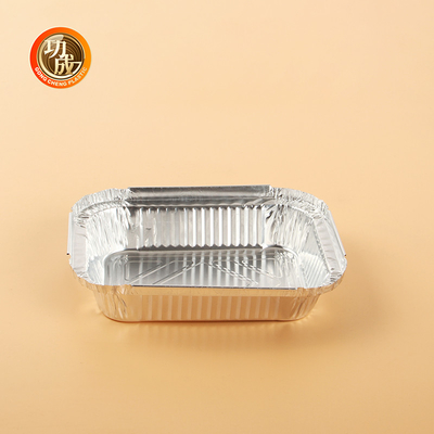 Aluminium Custom Packing Box Eco Friendly Perak/Emas/OEM Desain Bentuk persegi panjang/bulat/OEM