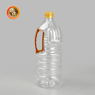 Sekrup di Tutup Botol Minyak Masak Plastik Bumbu Makanan Pengemasan Disesuaikan 1000ml-1800ml