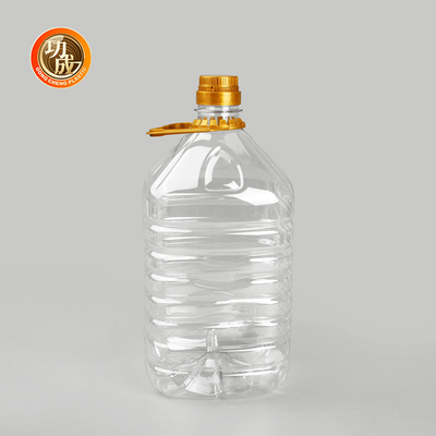 Makanan Berkualitas Plastik Jelas Bottle Bumbu Bumbu Silinder Pengemasan 1000ml-1800ml