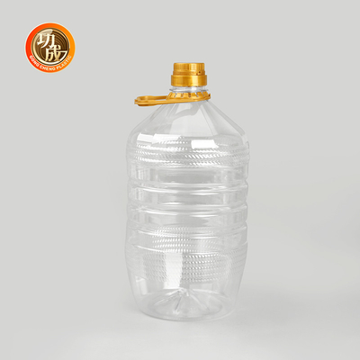 Makanan Berkualitas Plastik Jelas Bottle Bumbu Bumbu Silinder Pengemasan 1000ml-1800ml