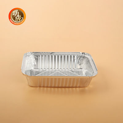 Custom Logo Printed Food Package Box Bentuk persegi panjang Silver Foil Cover By Sea/By Air/By Express
