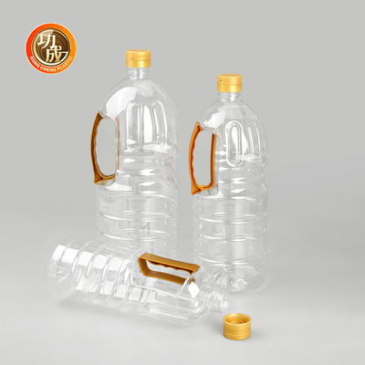Botol rempah-rempah plastik Screw On Lid Bumbu kemasan 1000ml-1800ml Kapasitas