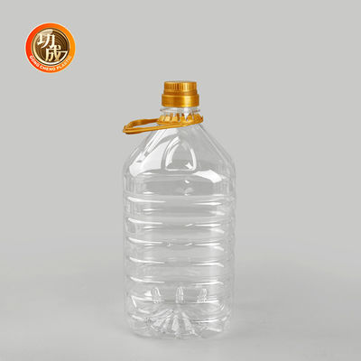 Makanan Berkualitas Plastik Jelas Bottle Bumbu Bumbu Silinder Pengemasan 1000ml-1800ml